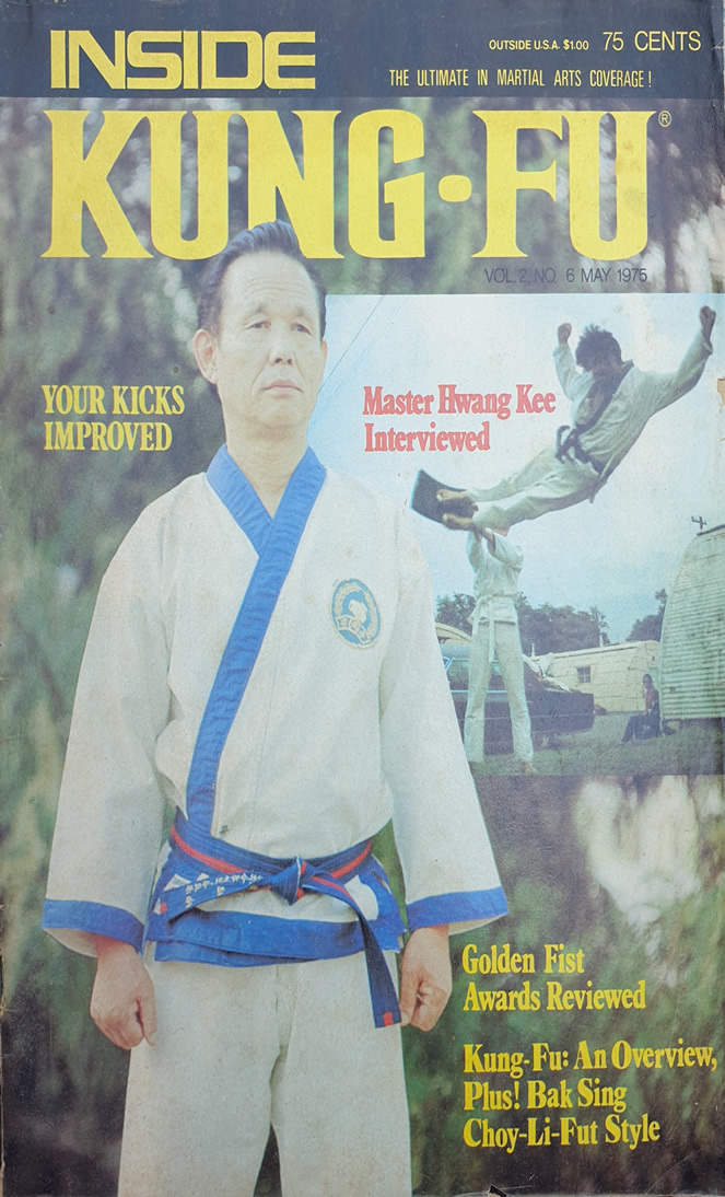 Master Hwang Kee on Kung Fu Magazine, 1975